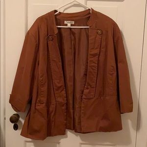 Women’s camel colored blazer 3x